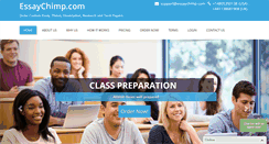 Desktop Screenshot of essaychimp.com